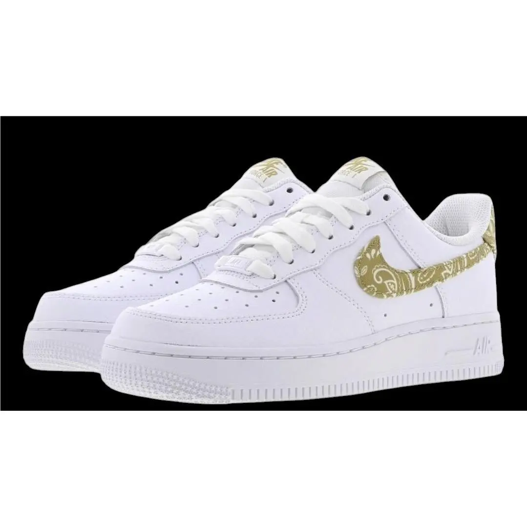 Nike Women Air Force 1 - `07 Ess White Barely White DJ9942-101 - US Size: 8.5 - White Barely White