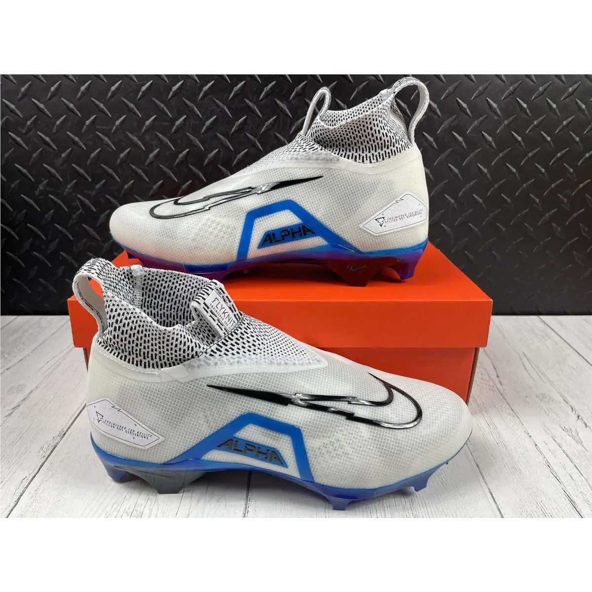 Nike shoes - Nike Alpha Menace Elite 3 - CT6648-101 - White/Royal 0