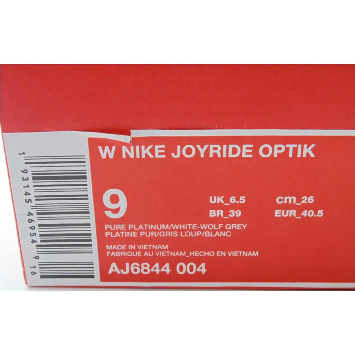 Nike shoes - Nike Joyride Optik - Joyride Optik - AJ6844-004 - Silver 11