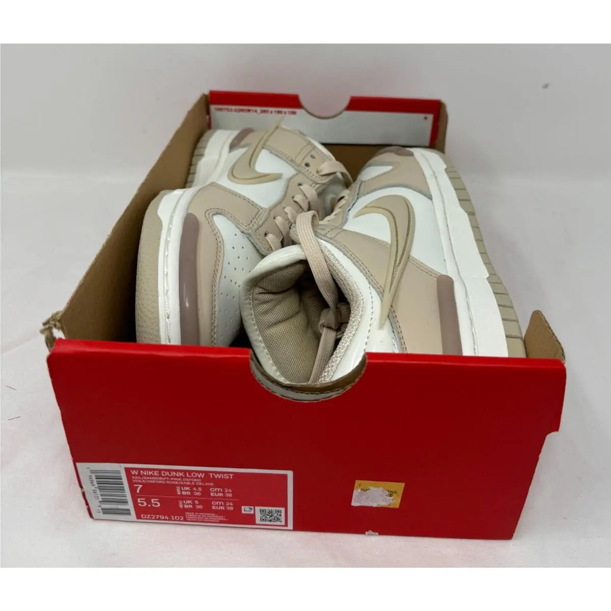Nike shoes - Nike Dunk Low - Dunk Low - DZ2794-100 - Beige (UPC: 196969061319) 4