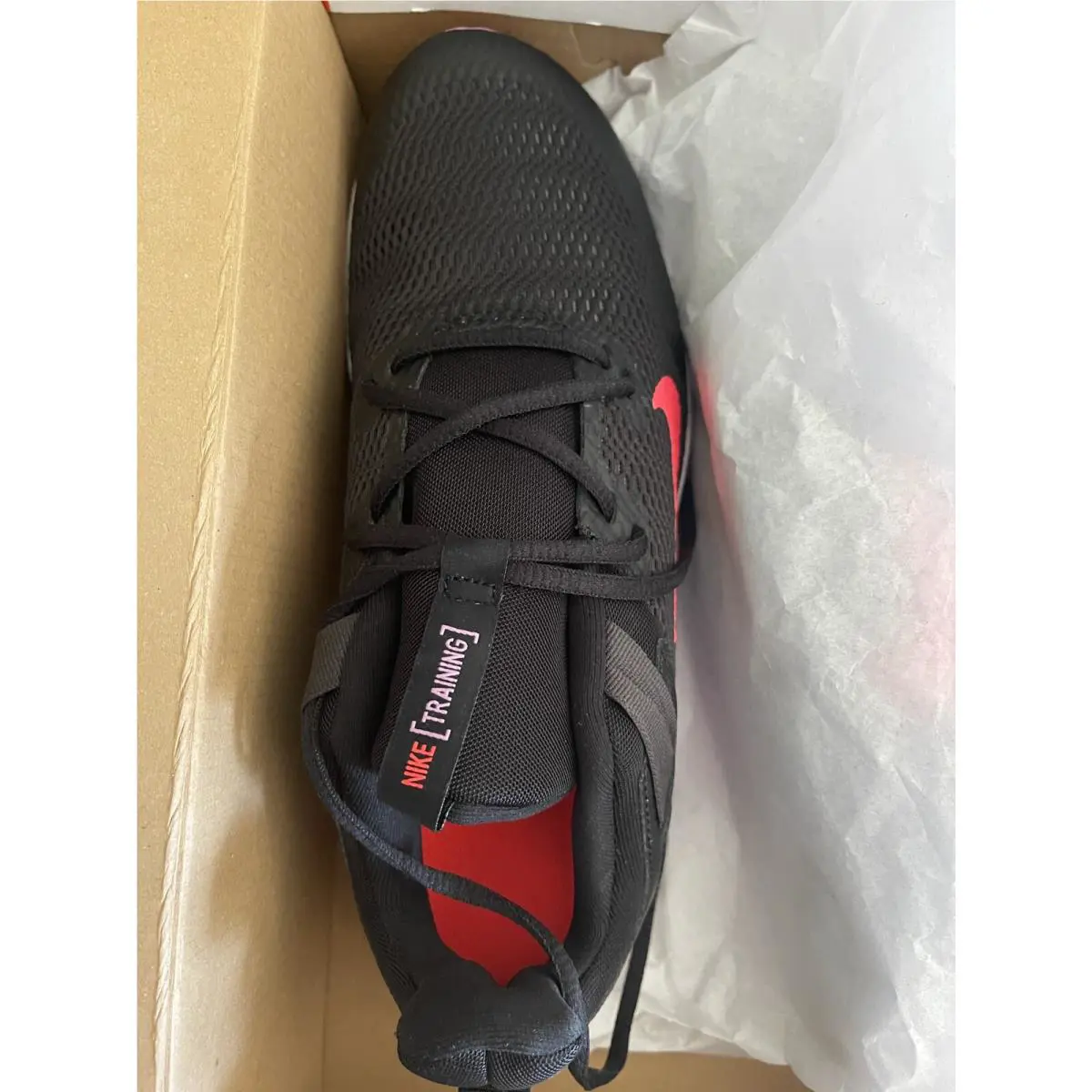 Nike shoes - Nike Legend Essential - Legend Essential - CD0212 007 - Black Flash Crimson 8