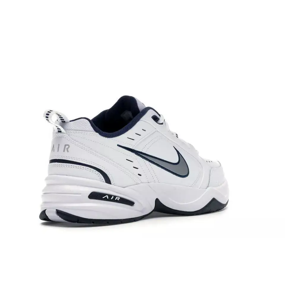 Nike shoes - Nike Air Monarch - Air Monarch - 415445-102 - WHITE /METALLIC SILVER (UPC: 885259556825) 1