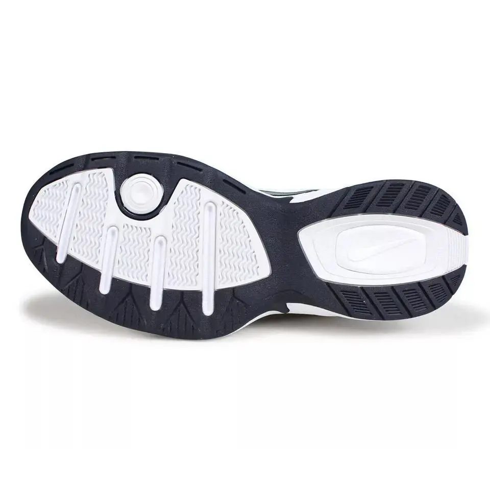 Nike shoes - Nike Air Monarch - Air Monarch - 415445-102 - WHITE /METALLIC SILVER (UPC: 885259556825) 2