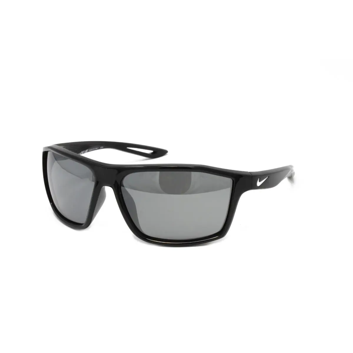 Nike Sunglasses Legend EV1061 010 Black 60mm Gray Silver Mirror Lens - Frame: Black, Lens: Gray
