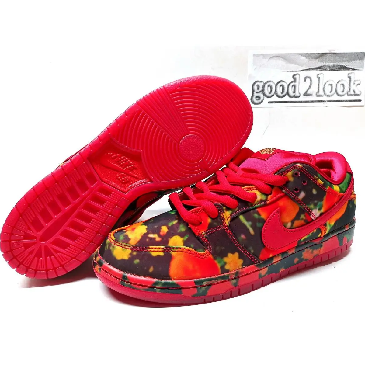Nike shoes - Nike Dunk Low - Dunk Low - FZ1291-600 - Red (UPC: 197861366434) 0