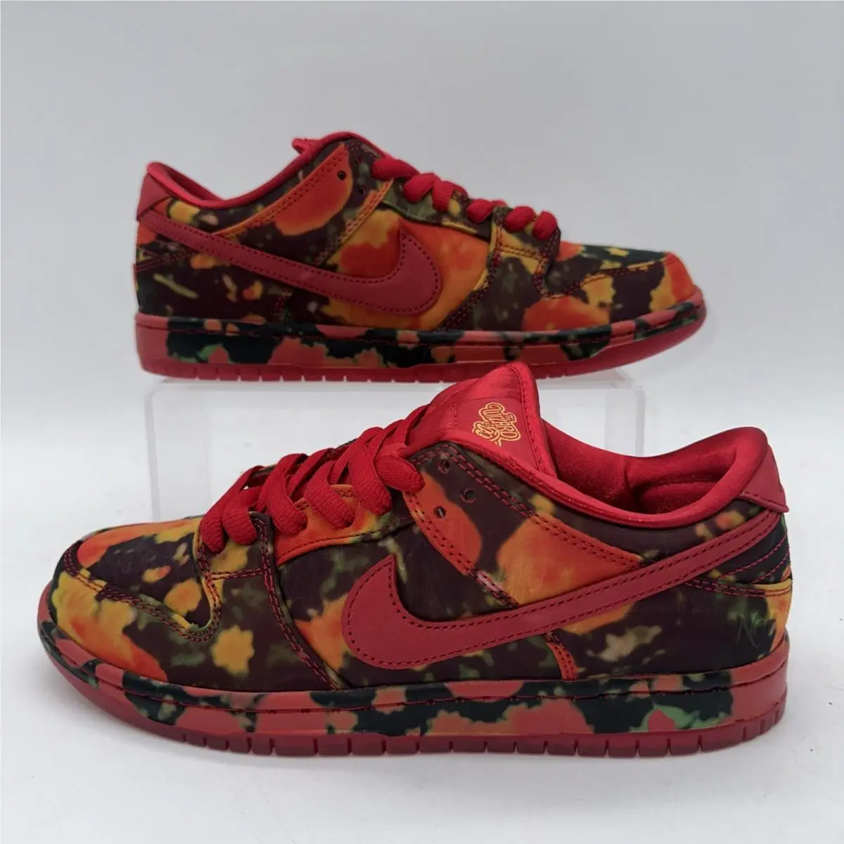 Men`s Size 8 SB Dunk Low Pro FZ1291 600 Wizard of OZ Poppy Field by Nike