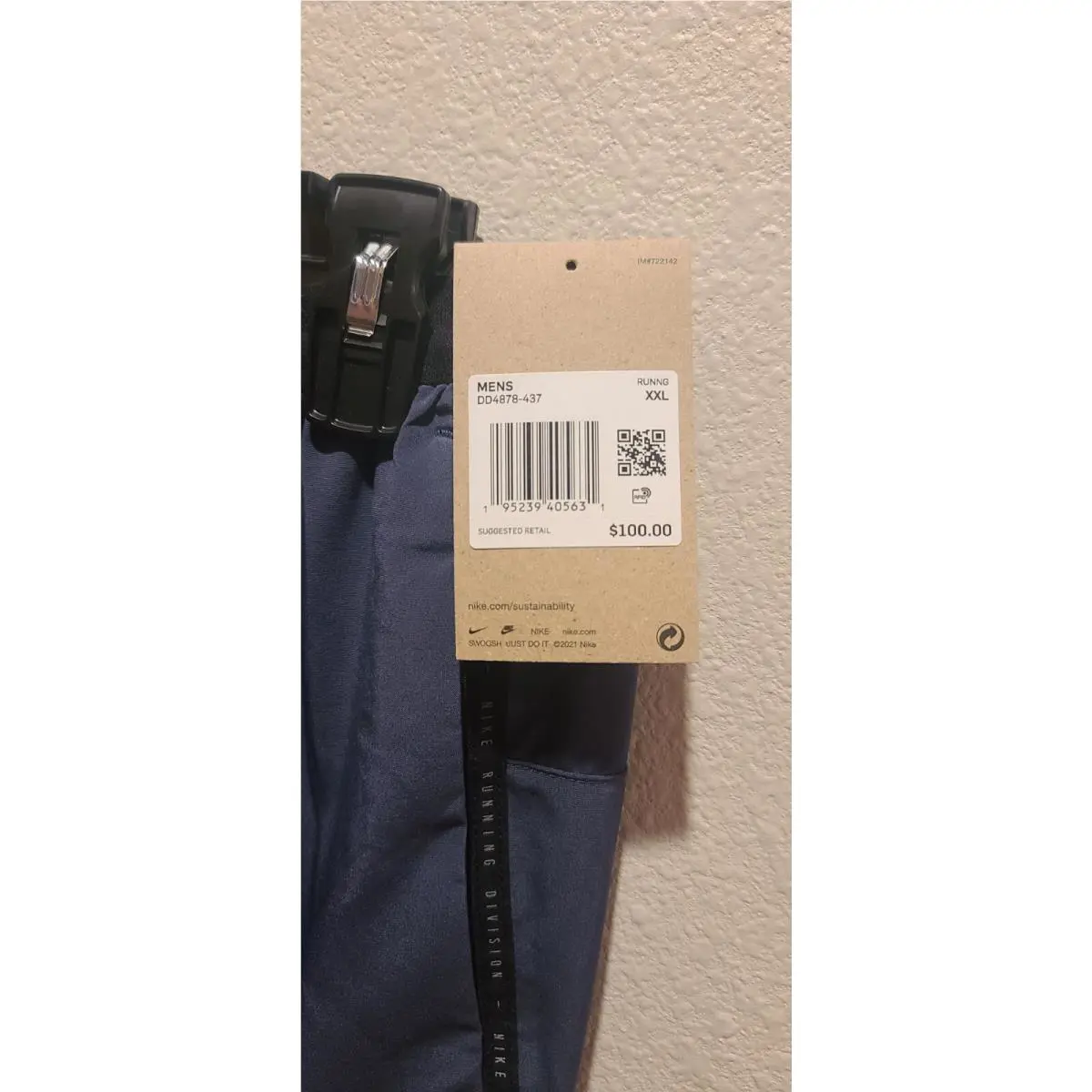 Nike clothing - Phenom Run Division - Phenom Run Division - DD4878-437 - Blue (UPC: 195239405631) 2
