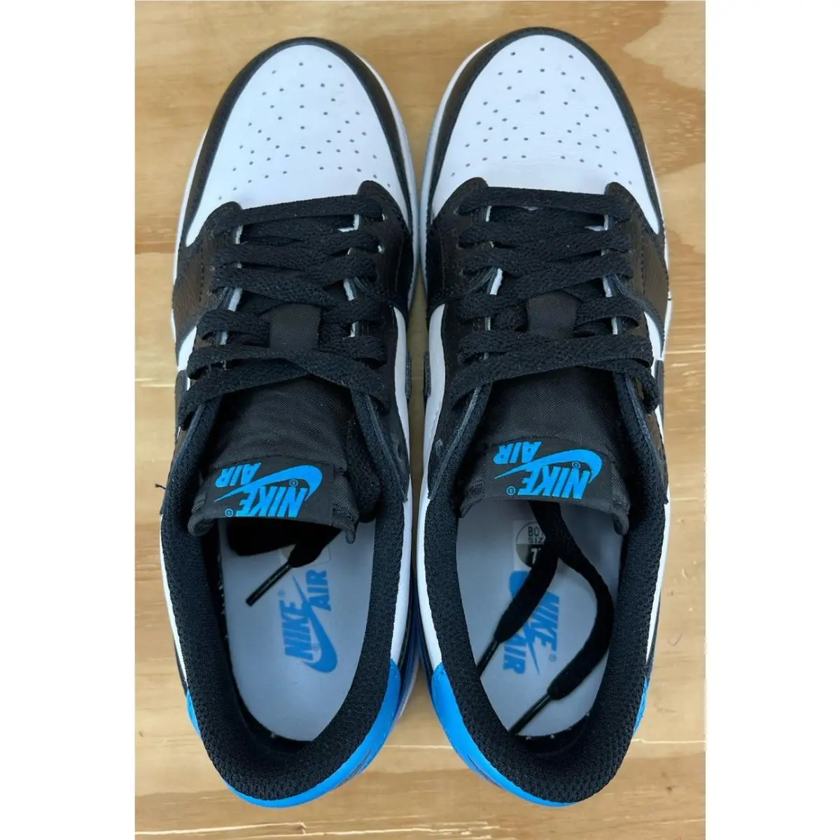 Nike shoes - Air Jordan 1 Low - Air Low - CZ0858-104 - White/Dark Powder Blue/Black (UPC: 0196149158402) 10