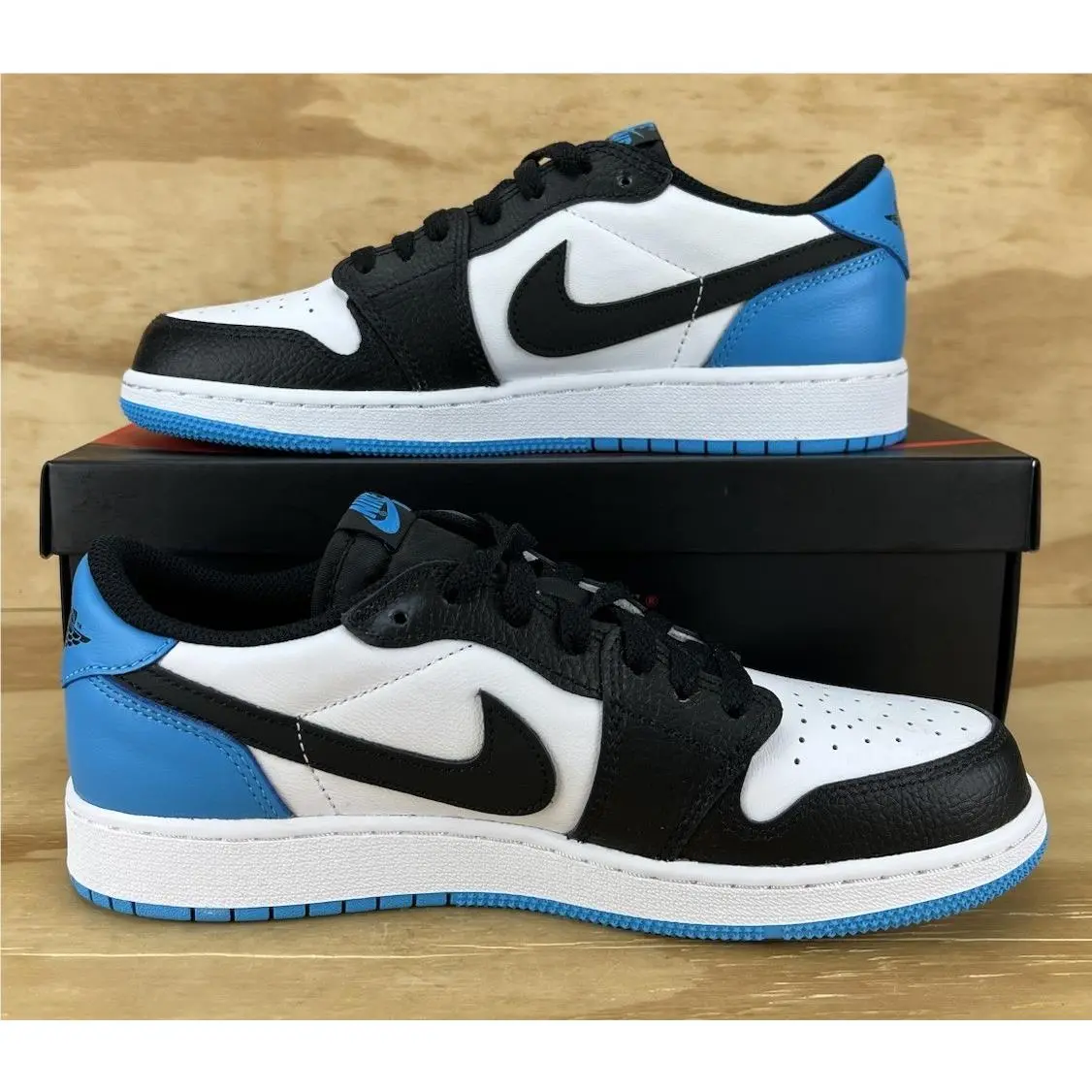 Nike shoes - Air Jordan 1 Low - Air Low - CZ0858-104 - White/Dark Powder Blue/Black (UPC: 0196149158402) 0