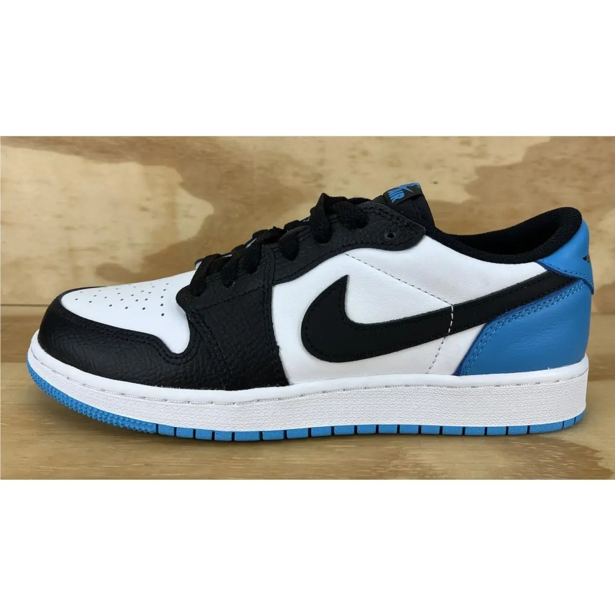 Nike shoes - Air Jordan 1 Low - Air Low - CZ0858-104 - White/Dark Powder Blue/Black (UPC: 0196149158402) 1