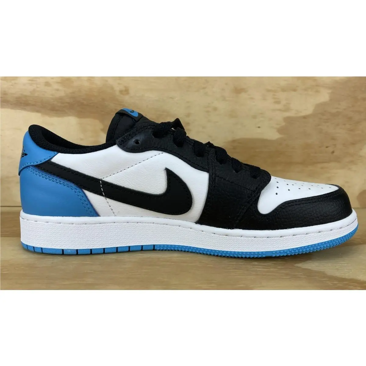 Nike shoes - Air Jordan 1 Low - Air Low - CZ0858-104 - White/Dark Powder Blue/Black (UPC: 0196149158402) 3