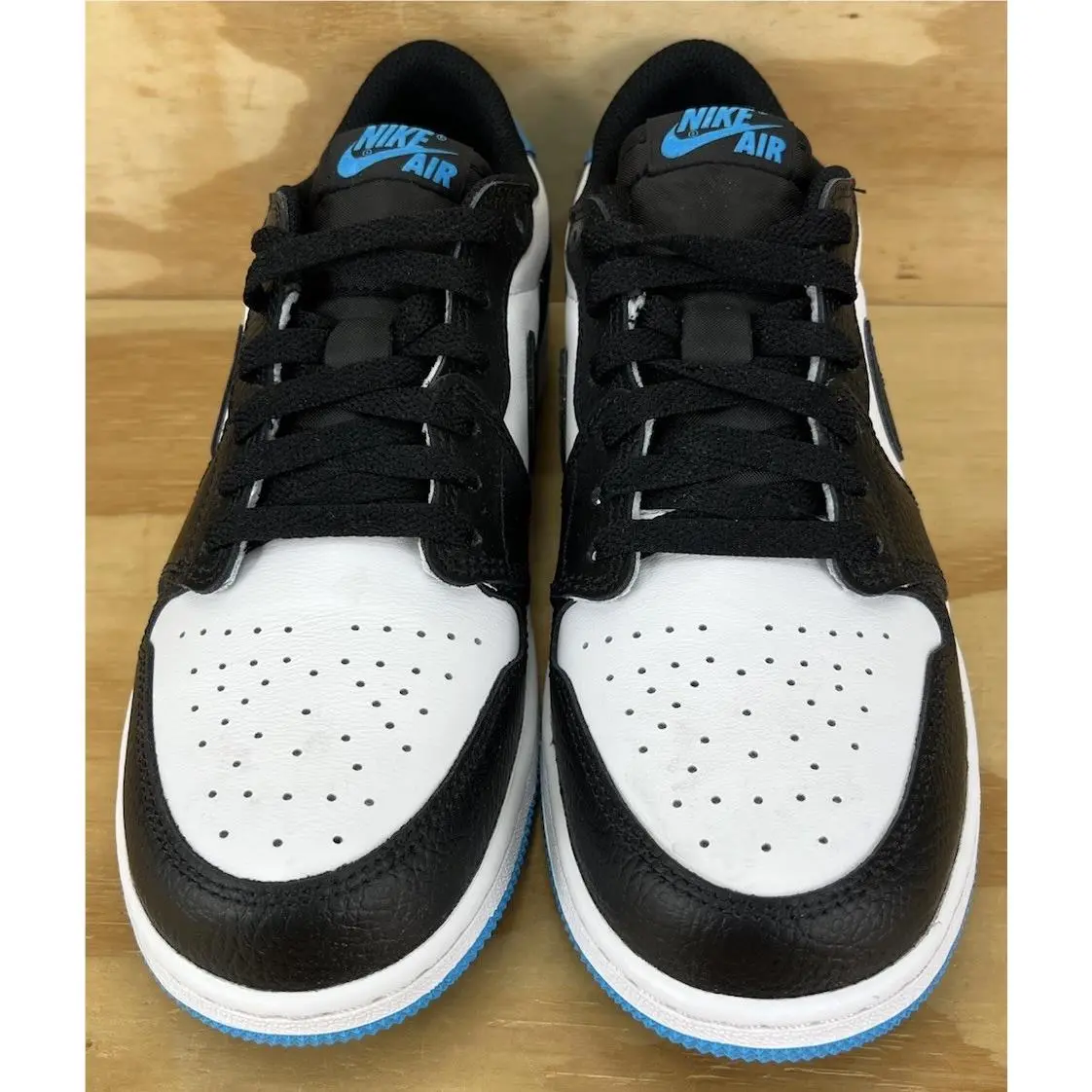 Nike shoes - Air Jordan 1 Low - Air Low - CZ0858-104 - White/Dark Powder Blue/Black (UPC: 0196149158402) 6