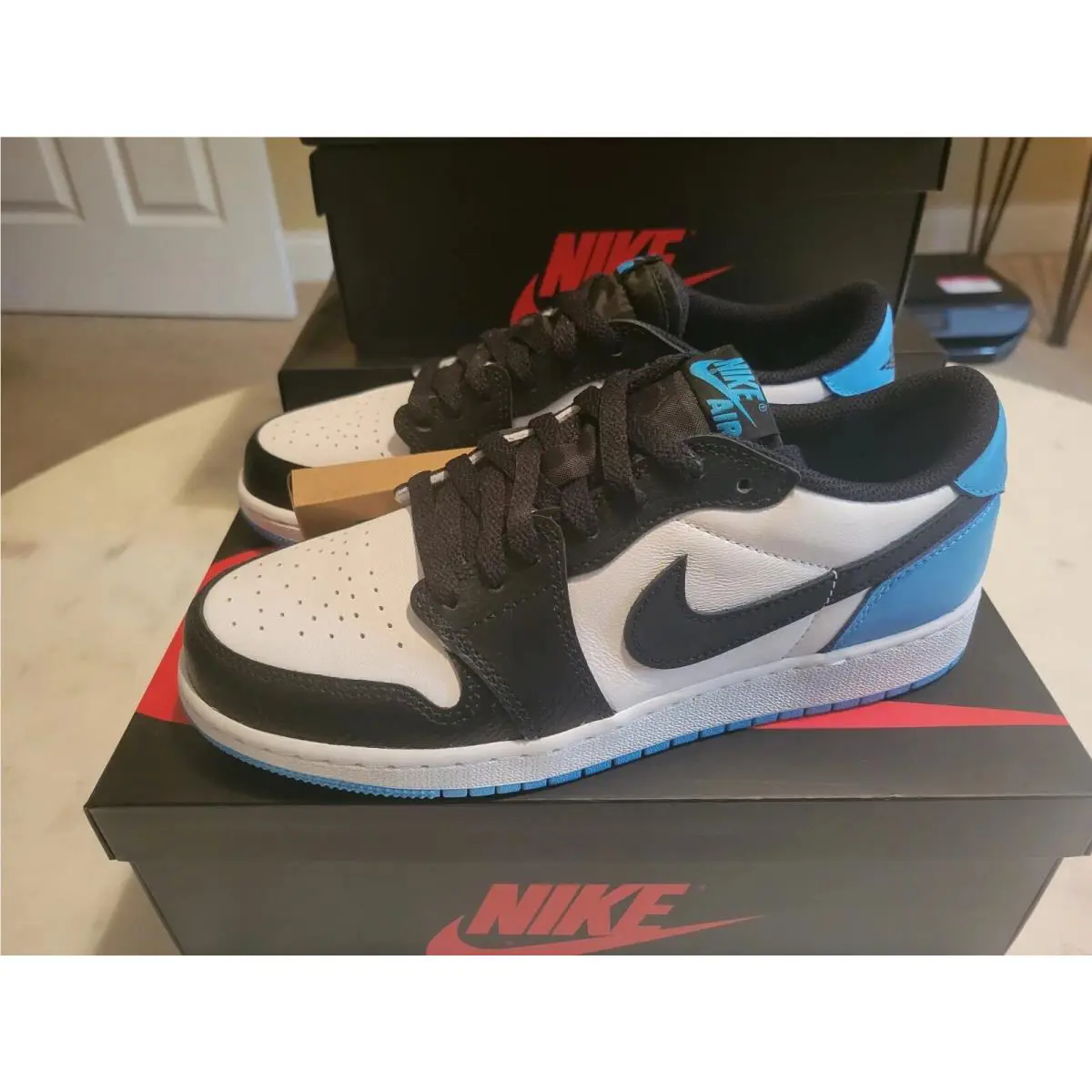 Nike shoes - Nike Air Jordan 1 - Air - CZ0858-104 - Blue (UPC: 0196149158396) 0