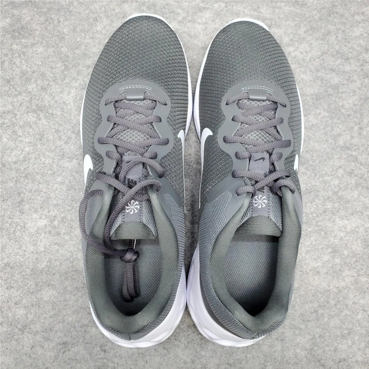 Nike shoes - Nike Revolution 6 - Revolution - DC3728-004 - Gray and White 5