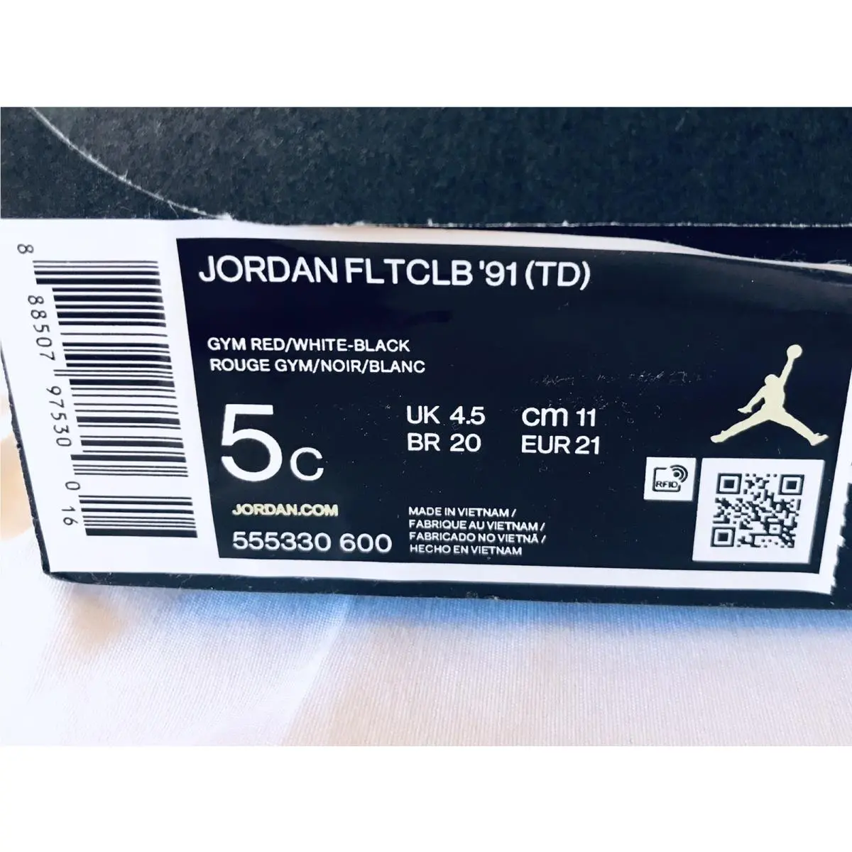 Nike shoes - Nike Jordan Flight Club `91 - 555330 600 - Red 4