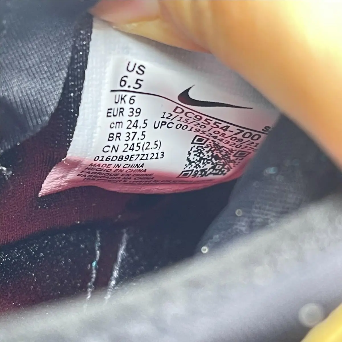 Nike shoes - Nike Air ACG - Air ACG - DC9554-700 - Twine-Fusion Red-Club Gold (UPC: 195244320813) 5