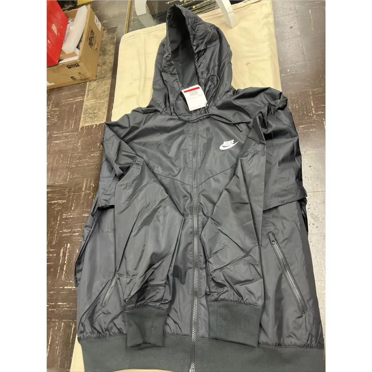 Nike clothing - Windrunner - Windrunner - Black (UPC: 0194272822443) 1