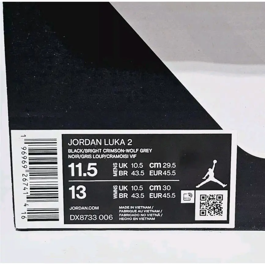 Nike shoes - Jordan Luka 2 - Luka - DX8733-006 - Black 1