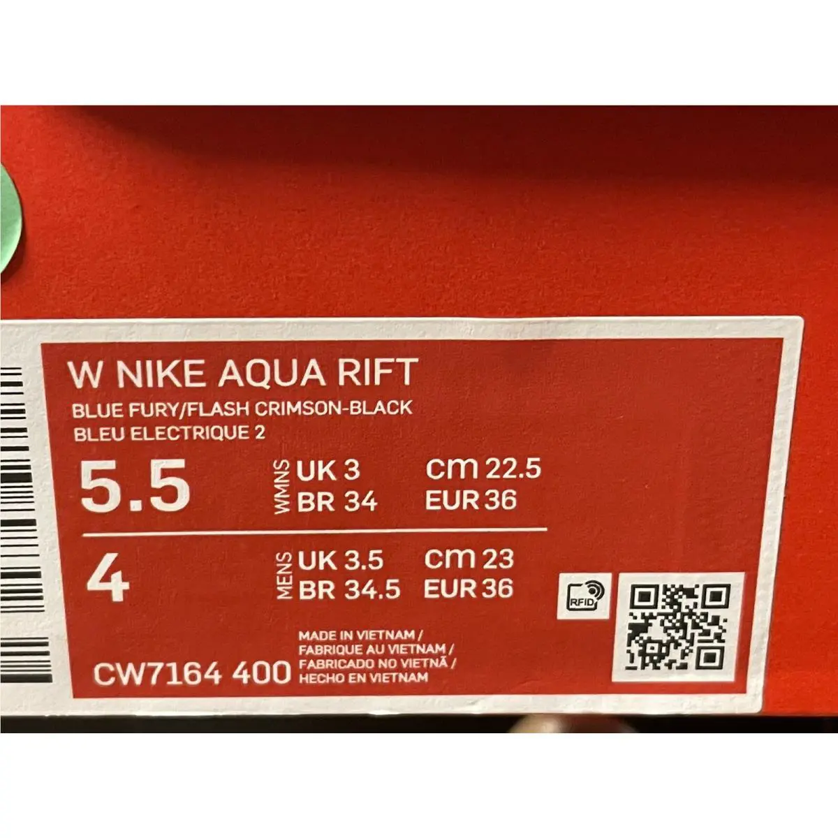 Nike shoes - Nike Aqua Rift - Aqua Rift - CW7164-400 - Multicolor 6