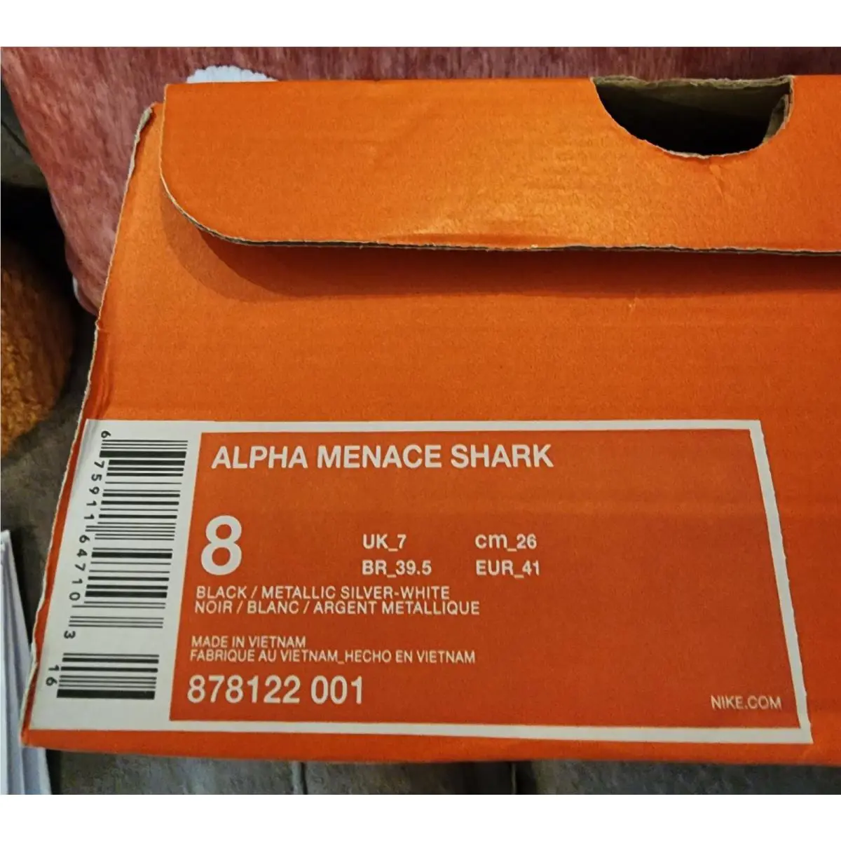 Nike shoes - Alpha Menace Shark - Alpha Menace Shark - Black 0