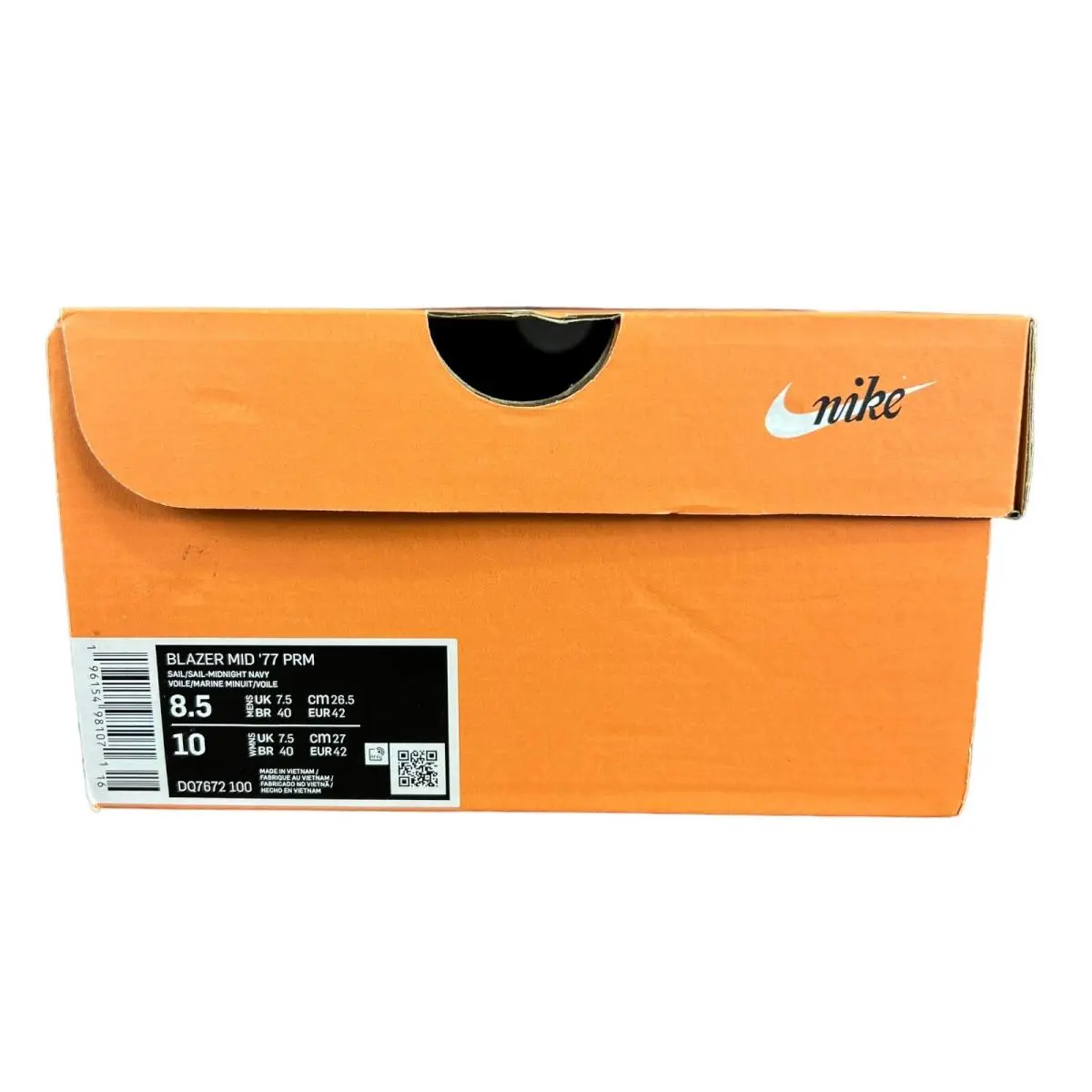 Nike shoes - Nike Blazer 77 - Blazer - DQ7672-100 - White (UPC: 196154981071) 8