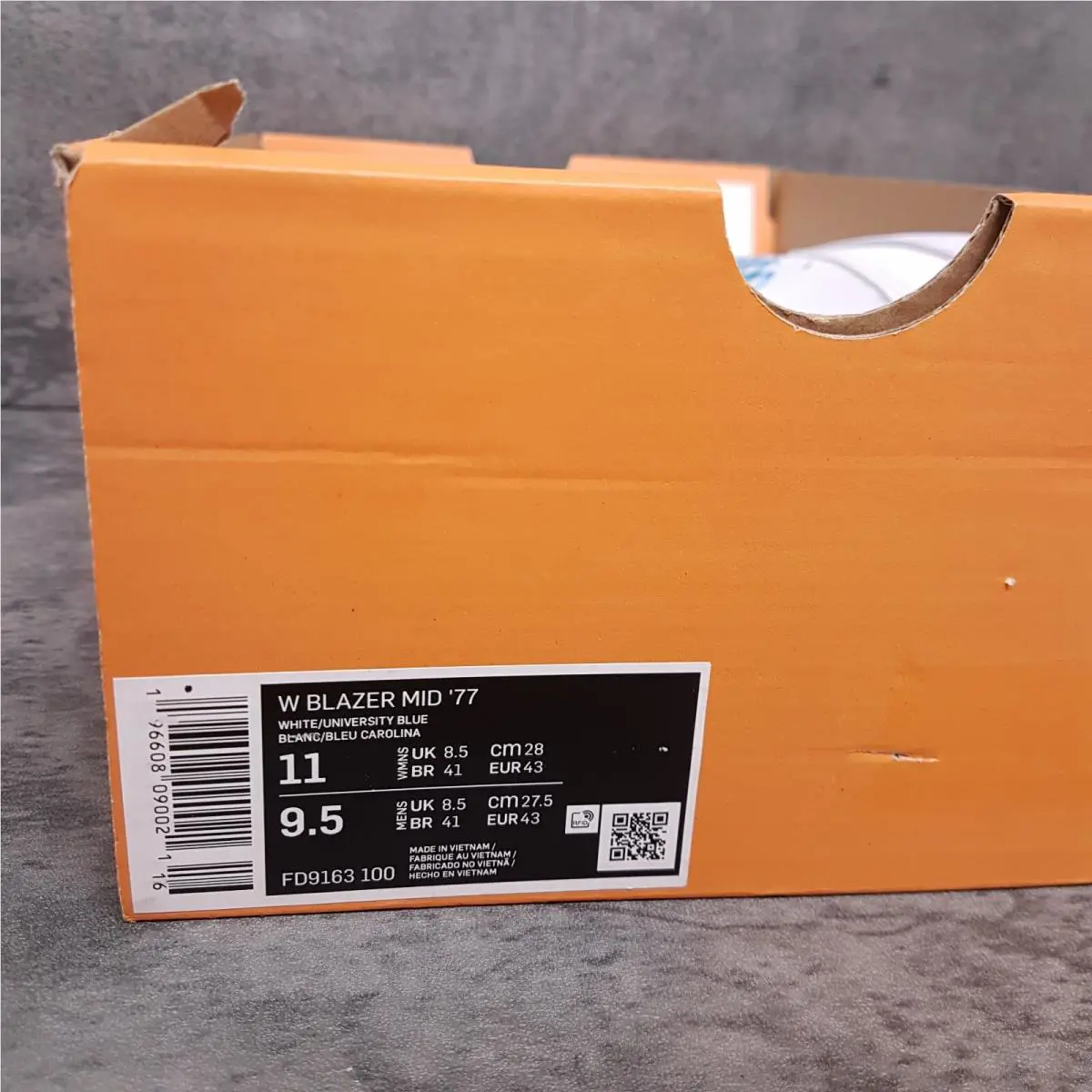 Nike shoes - Nike Blazer 77 - Blazer - DQ7672-100 - White (UPC: 196154981071) 5
