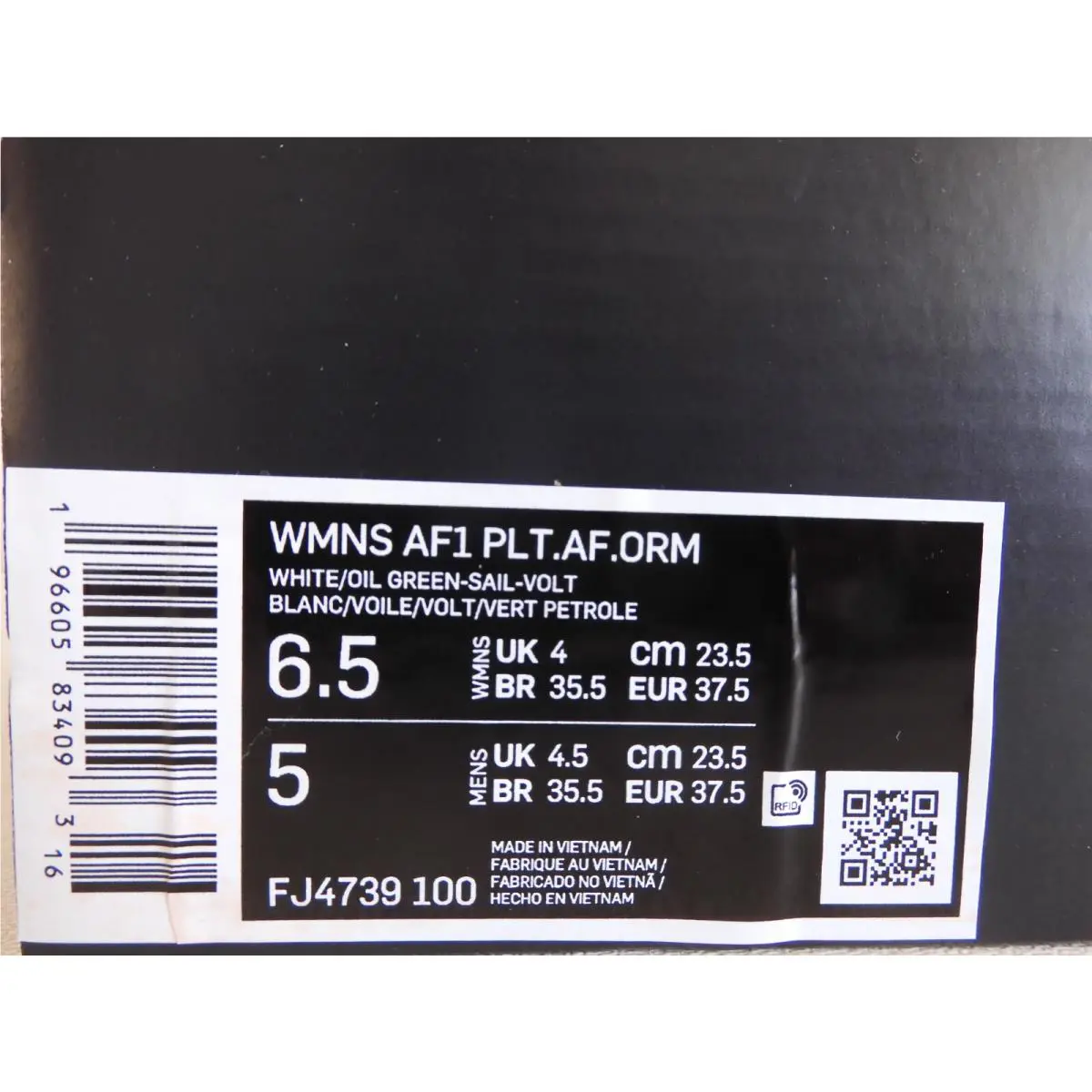 Nike shoes - Nike Air Force 1 - Air Force - FJ4739-100 - White 3