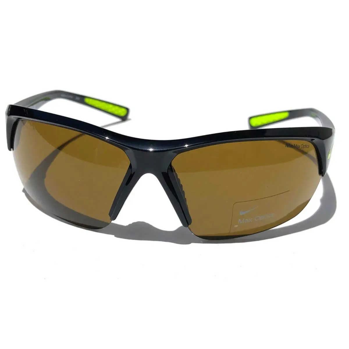 Skylon Ace Black Max Optics Bronze Outdoor Tint Sunglass FQ4766 077 by Nike