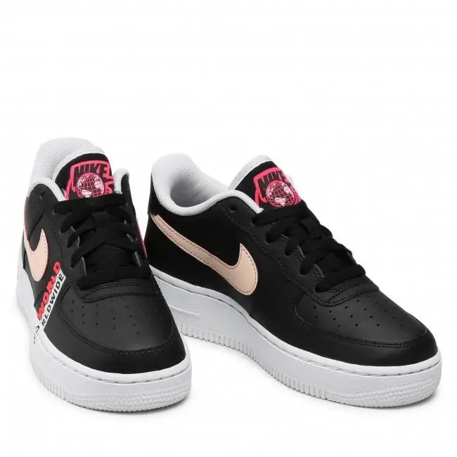 Nike shoes - Nike Air Force 1 - Air Force - CN8536-001 - Black/Crimson Tint (UPC: 0194495084451) 1