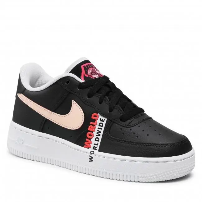 Nike shoes - Nike Air Force 1 - Air Force - CN8536-001 - Black/Crimson Tint (UPC: 0194495084451) 6