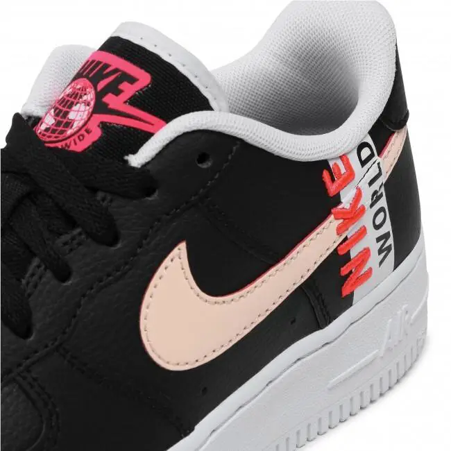 Nike shoes - Nike Air Force 1 - Air Force - CN8536-001 - Black/Crimson Tint (UPC: 0194495084451) 8