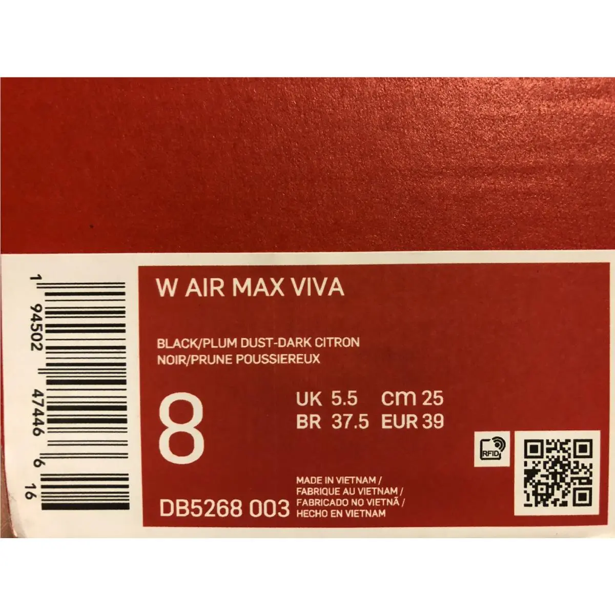 Nike shoes - Nike Air Max Viva - Air Max Viva - Db5268-003 - Purple (UPC: 194502474466) 3
