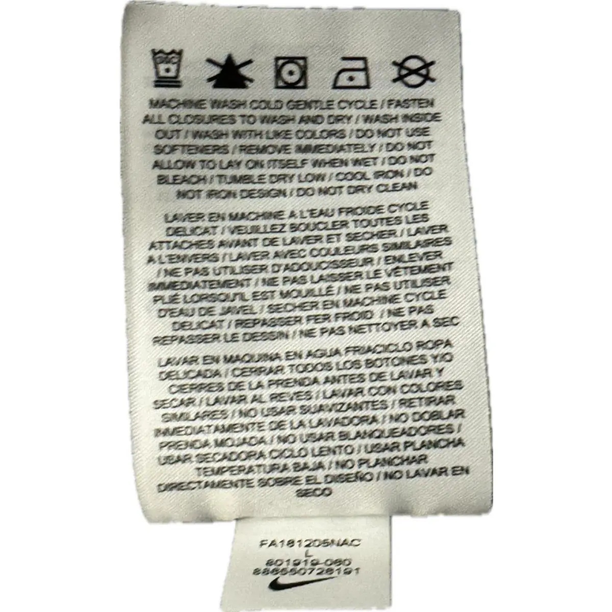 Nike clothing - 801919-060 - 801919-060 - DARK GREY (UPC: 886550726191) 8