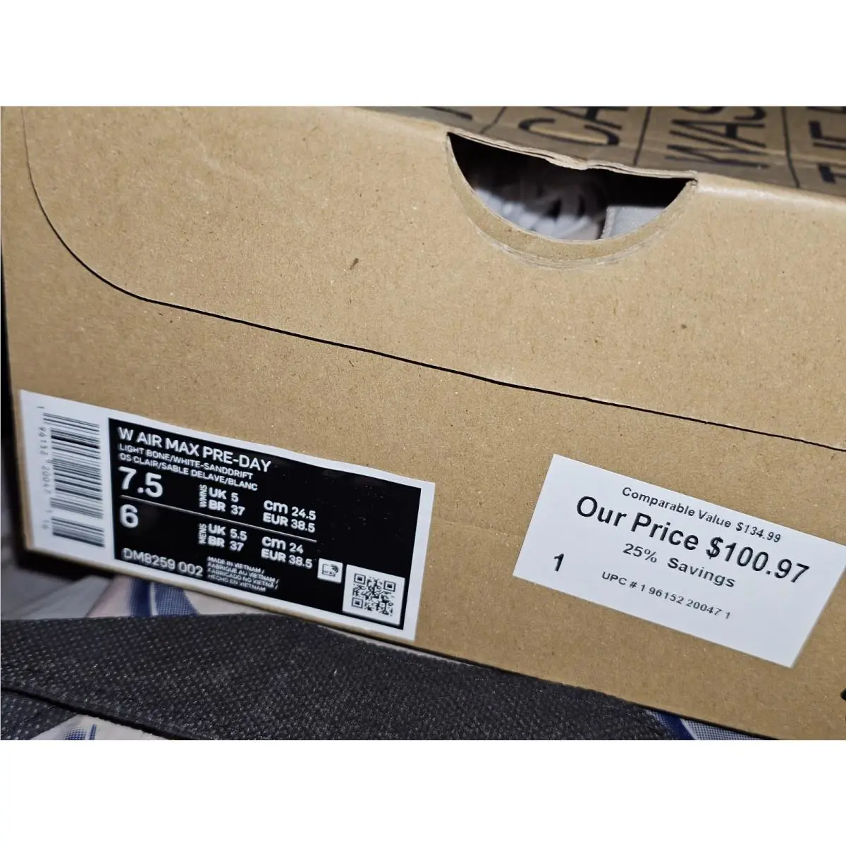 Nike shoes - Nike Air Max Pre-Day - Air Max - DM8259-002 - Light Bone/White-Sanddrift (UPC: 196152200495) 2