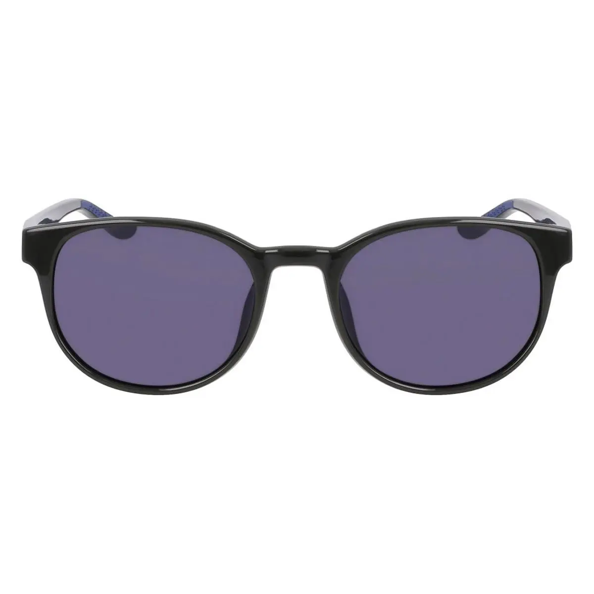 Nike Temper Flow IF1101X Sunglasses Male Sequoia 53mm - Frame: Sequoia, Lens: Blue