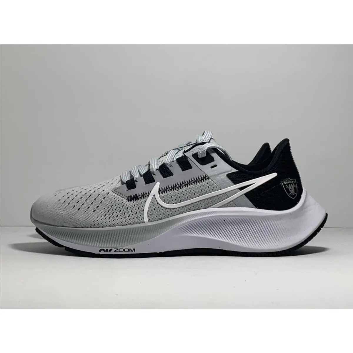 Nike shoes - Nike Air Zoom Pegasus 38 Raiders - DJ0848-001 - Black, Silver, Grey 2