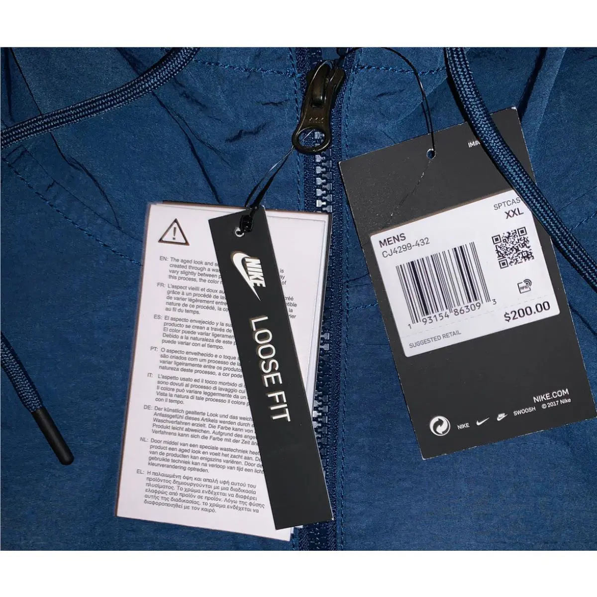 Nike clothing - Windrunner - Windrunner - Blue 9