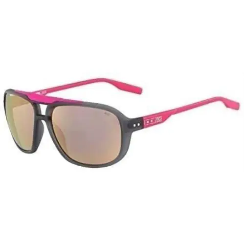 Nike Grey with Rose Gold Flash Mdl 205 R Sunglasses Matte Crystal