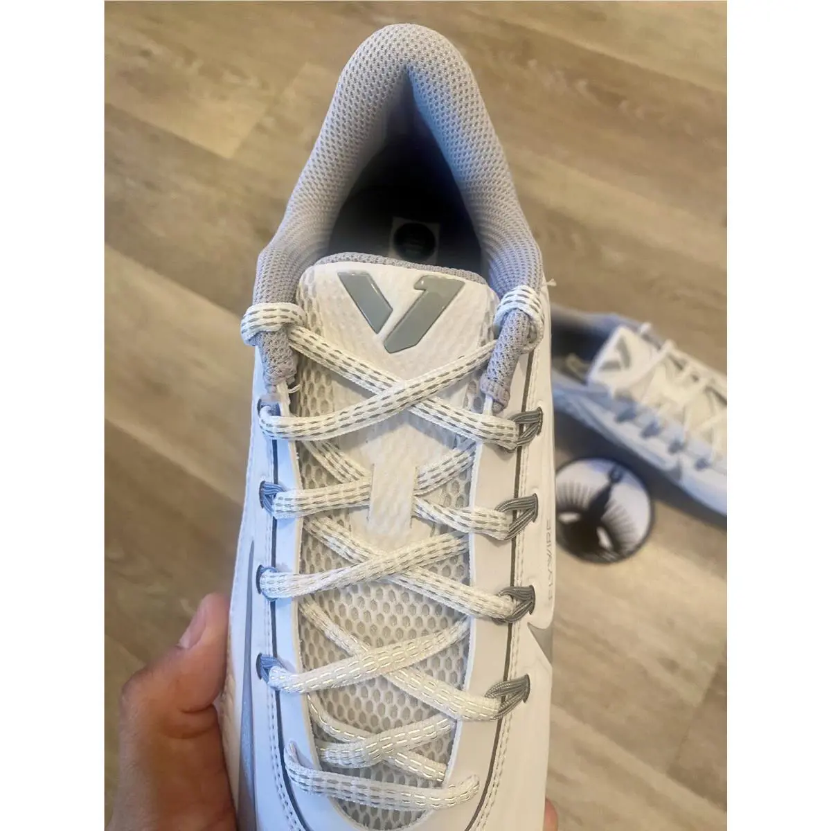 Nike shoes - Nike Vapor Edge 360 VC - DO6294-100 - White/Grey/Metallic Silver (UPC: 196608297116) 6
