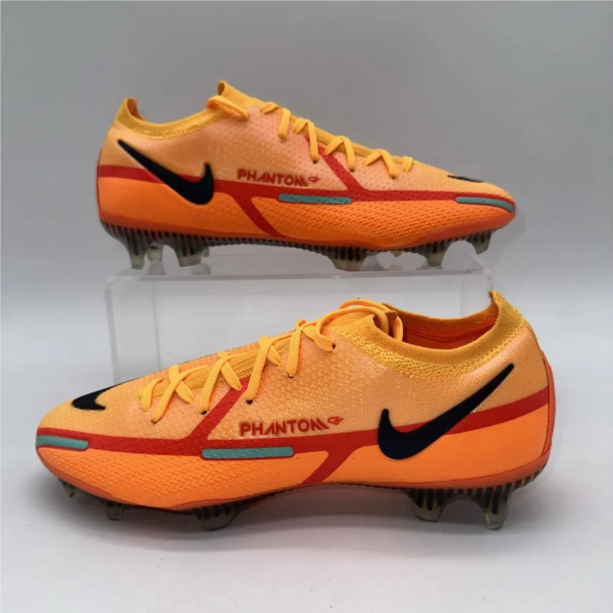 Nike Men`s Size 6 Phantom GT2 Elite FG CZ9890 808 Soccer Cleat Orange