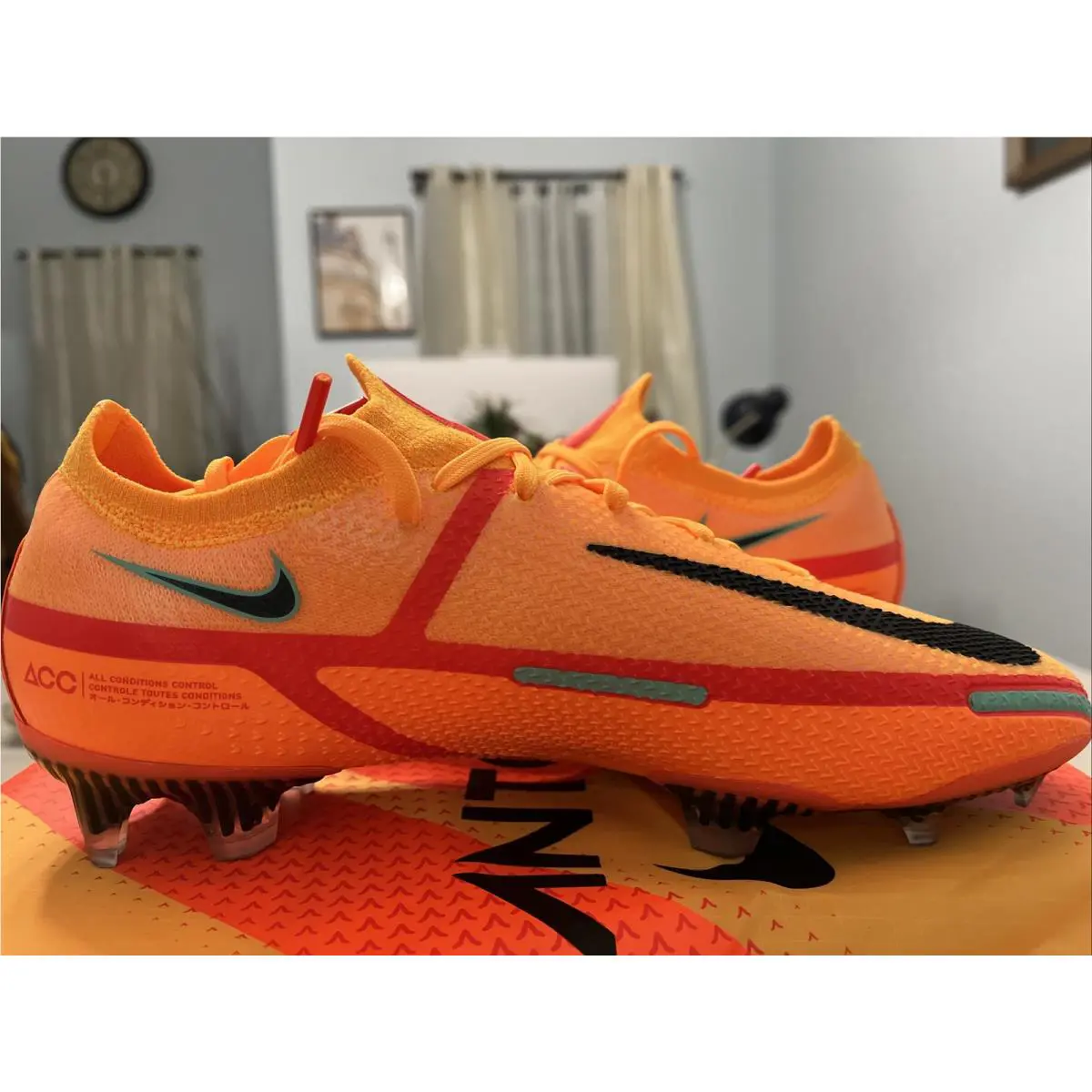 Nike shoes - Nike Phantom GT2 Elite FG - CZ9890-808 - Orange 1