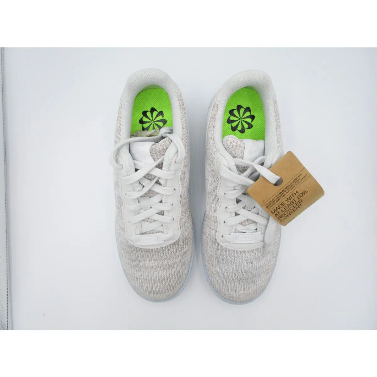 Nike shoes - Nike Air Force 1 Flyknit - DH3375-101 - White, Manufacturer: 101 (UPC: 195239281662) 5