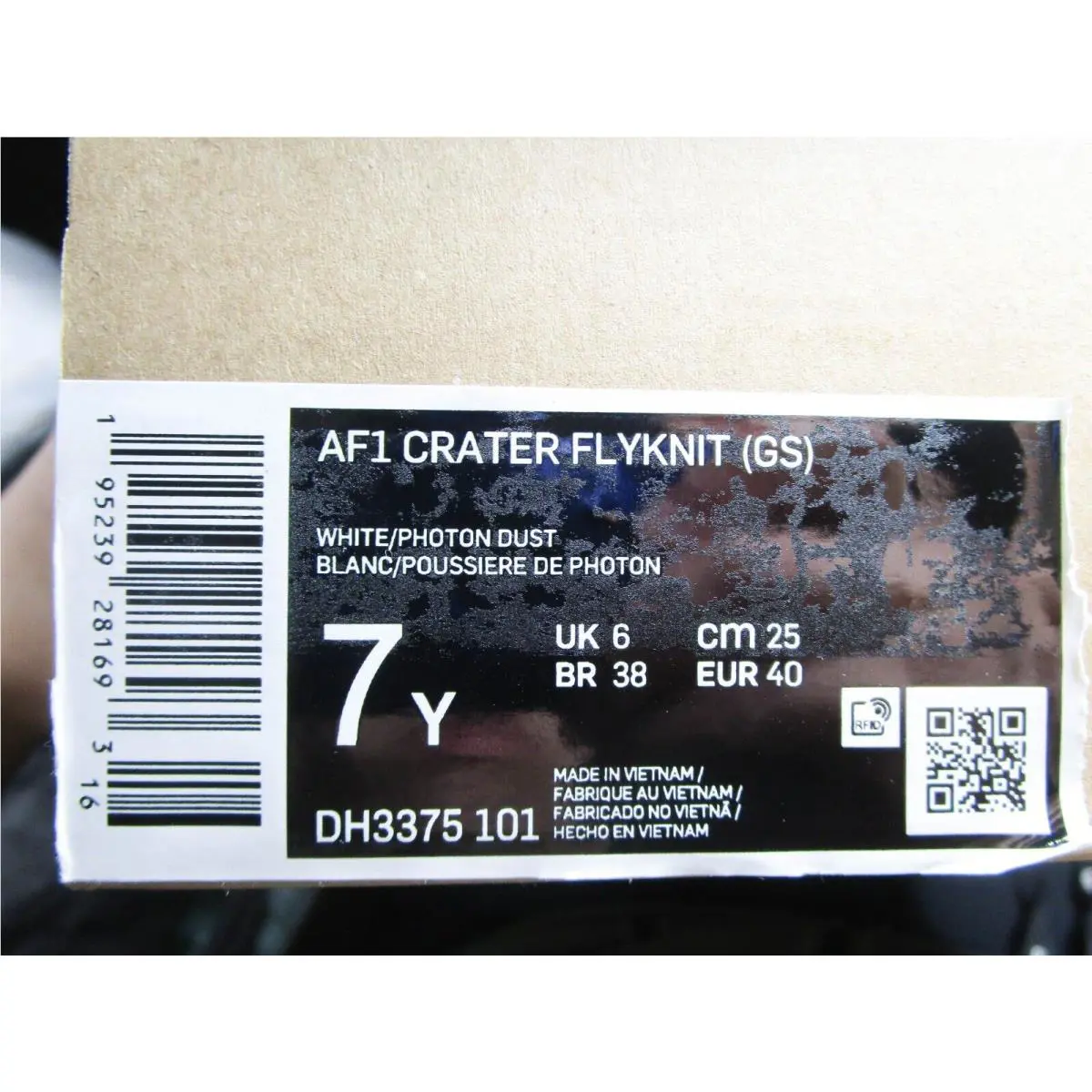 Nike shoes - Nike Air Force 1 Flyknit - DH3375-101 - White, Manufacturer: 101 (UPC: 195239281662) 7