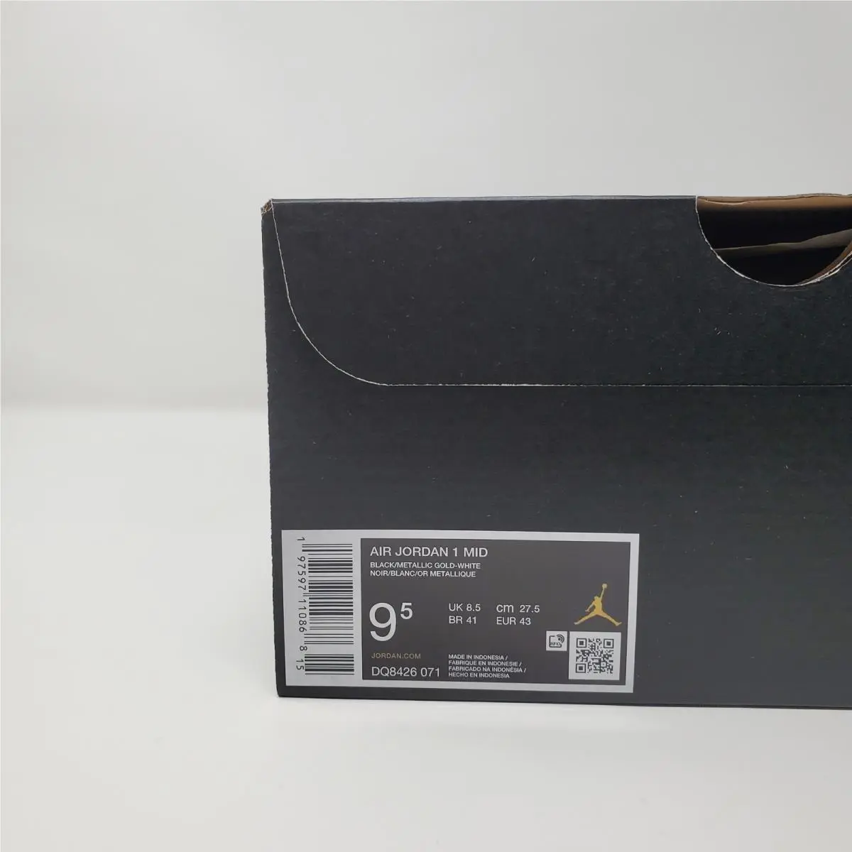 Nike shoes - Air Jordan 1 Mid - Air Mid - DQ8426-071 - Black 9