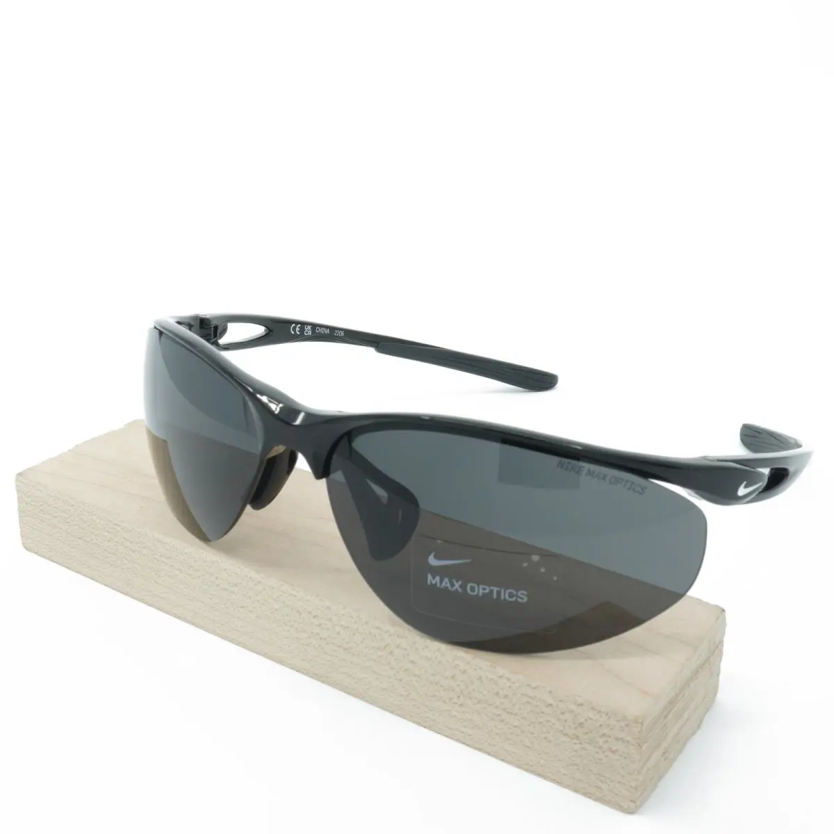 DZ7352-010 Mens Nike Aerial Sunglasses - Frame: BLACK