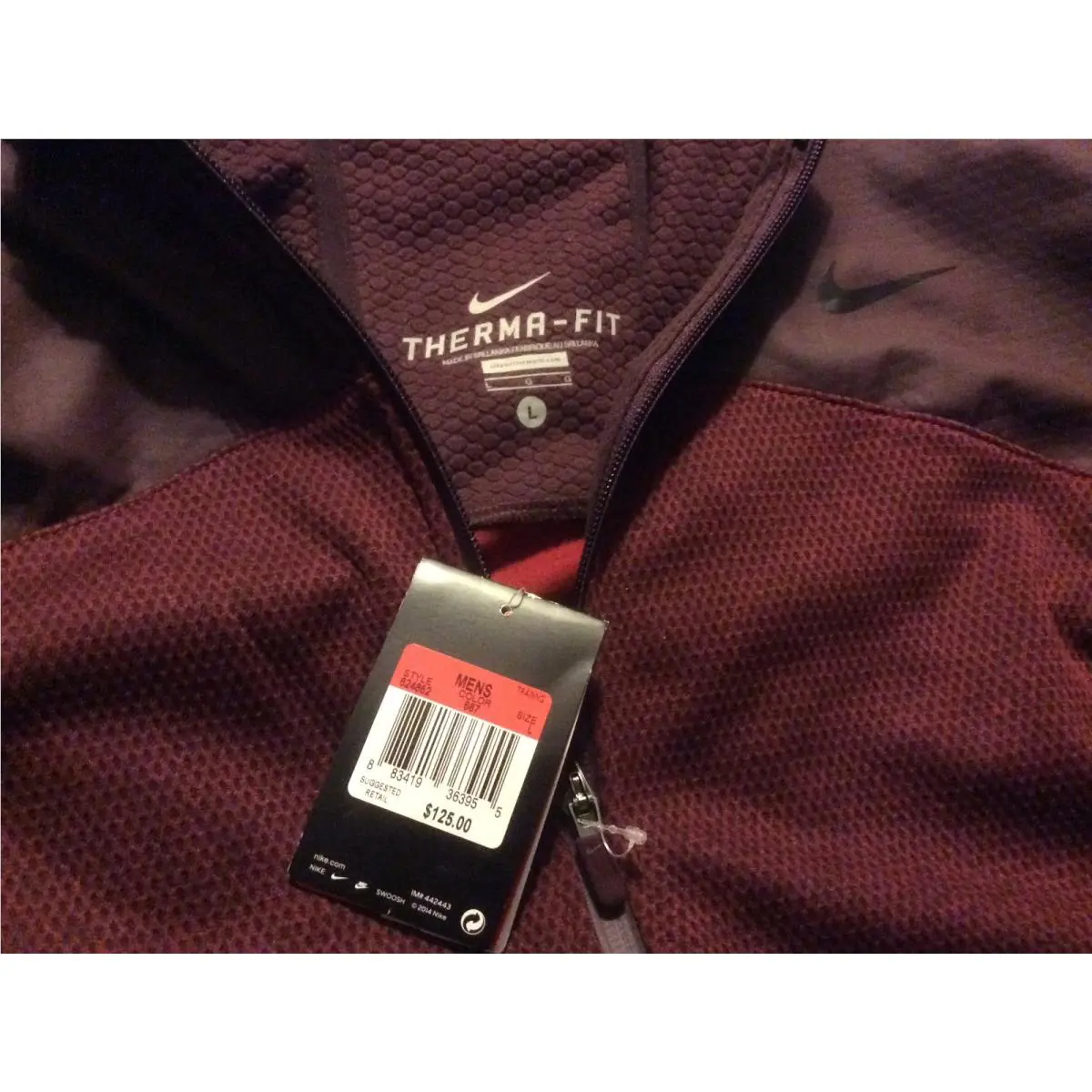 Nike clothing - Burgundy (UPC: 883419363955) 6