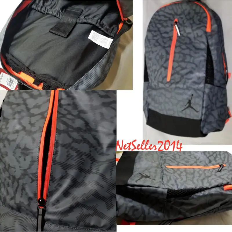 🆕 Nike Jordan Jumpman 85 Flo Mo Pro Backpack Laptop Storage School 9A1776-146