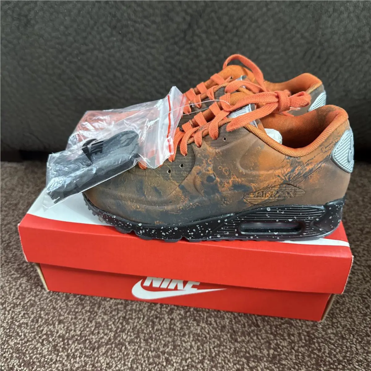 Nike shoes - Nike Air Max 90 - Air Max - CD0920-600 - Orange, Manufacturer: Mars Stone / Magma Orange (UPC: 0192502909087) 2