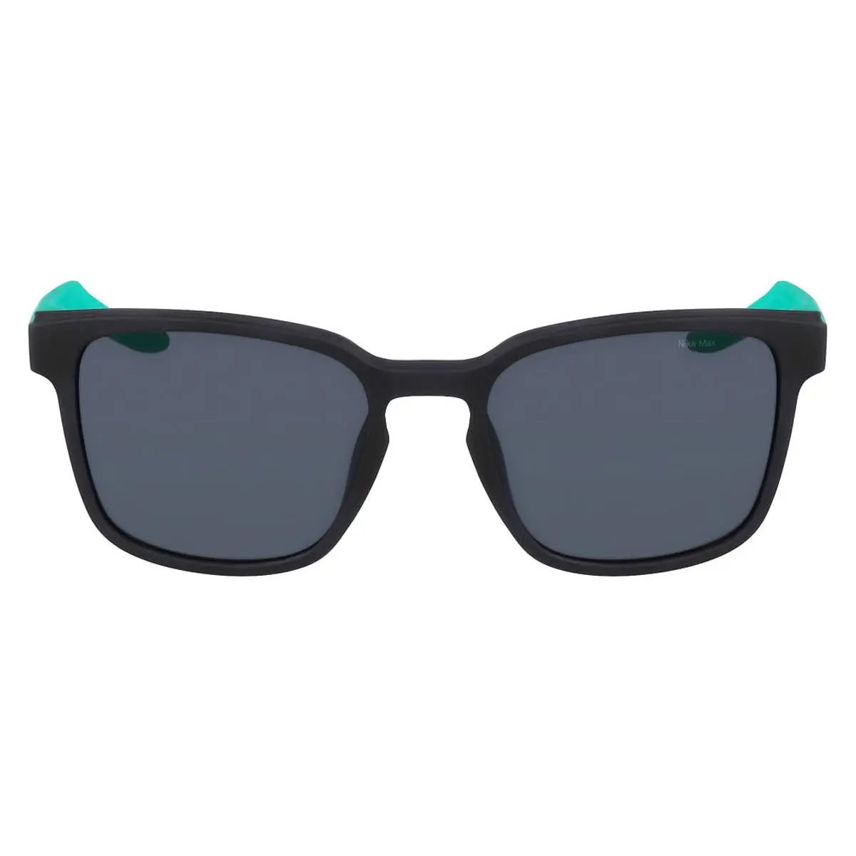 Nike Livefree Iconic EV24012 Sunglasses Men Matte Black 54mm - Frame: Matte Black, Lens: Green Mirrored