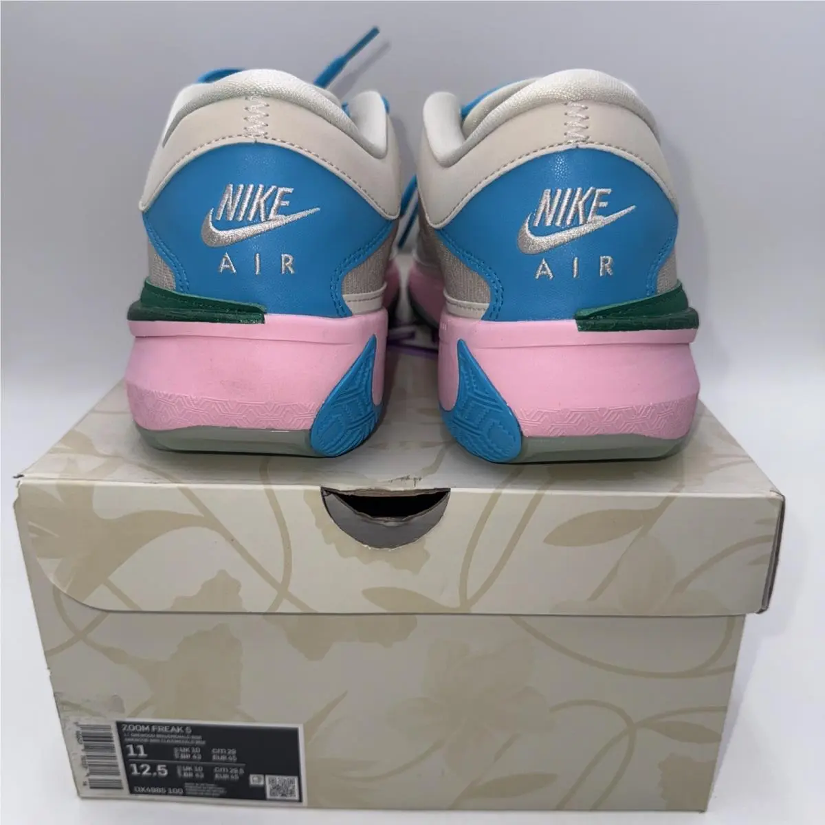 Nike shoes - Nike Zoom Freak - Zoom Freak - DX4985-100 - Beige/Multi-Colored, Main: Beige (UPC: 0196607703571) 5